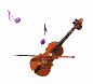 violon animé