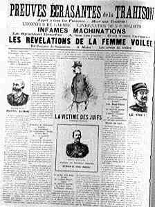 portrait de Dreyfus dans la presse