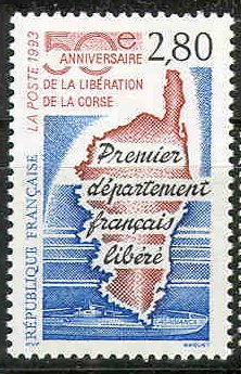 timbre erroné : la Corse