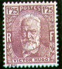 France : 1f 25 lilas-rose Victor Hugo